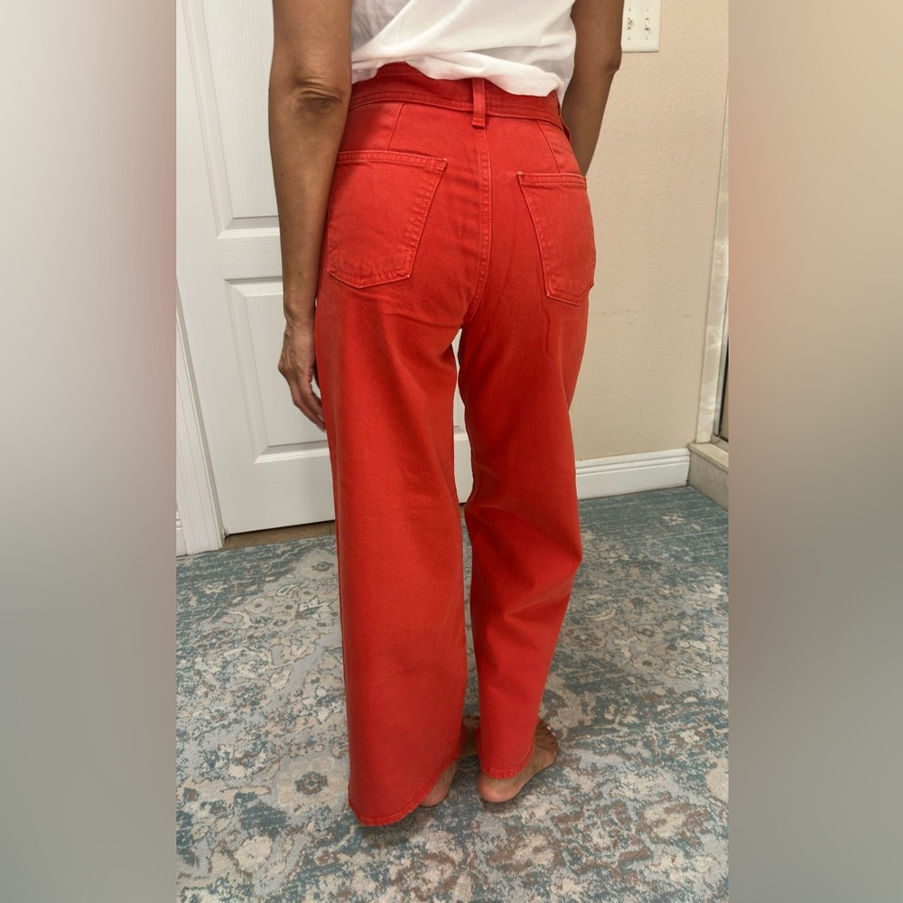 Universal Thread High Rise Red Jeans - Picture 3 of 6